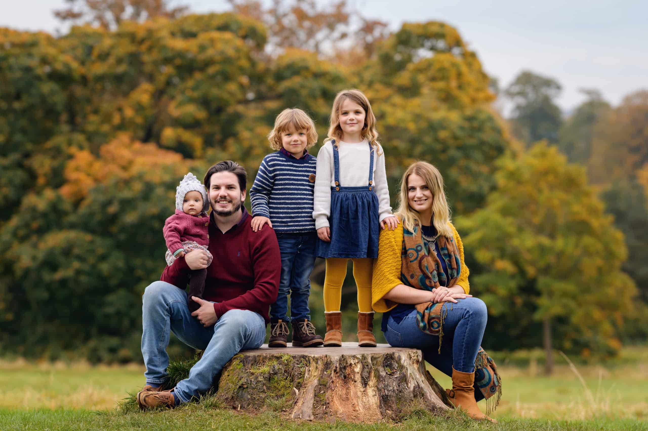 Bristol family photography in Autumn